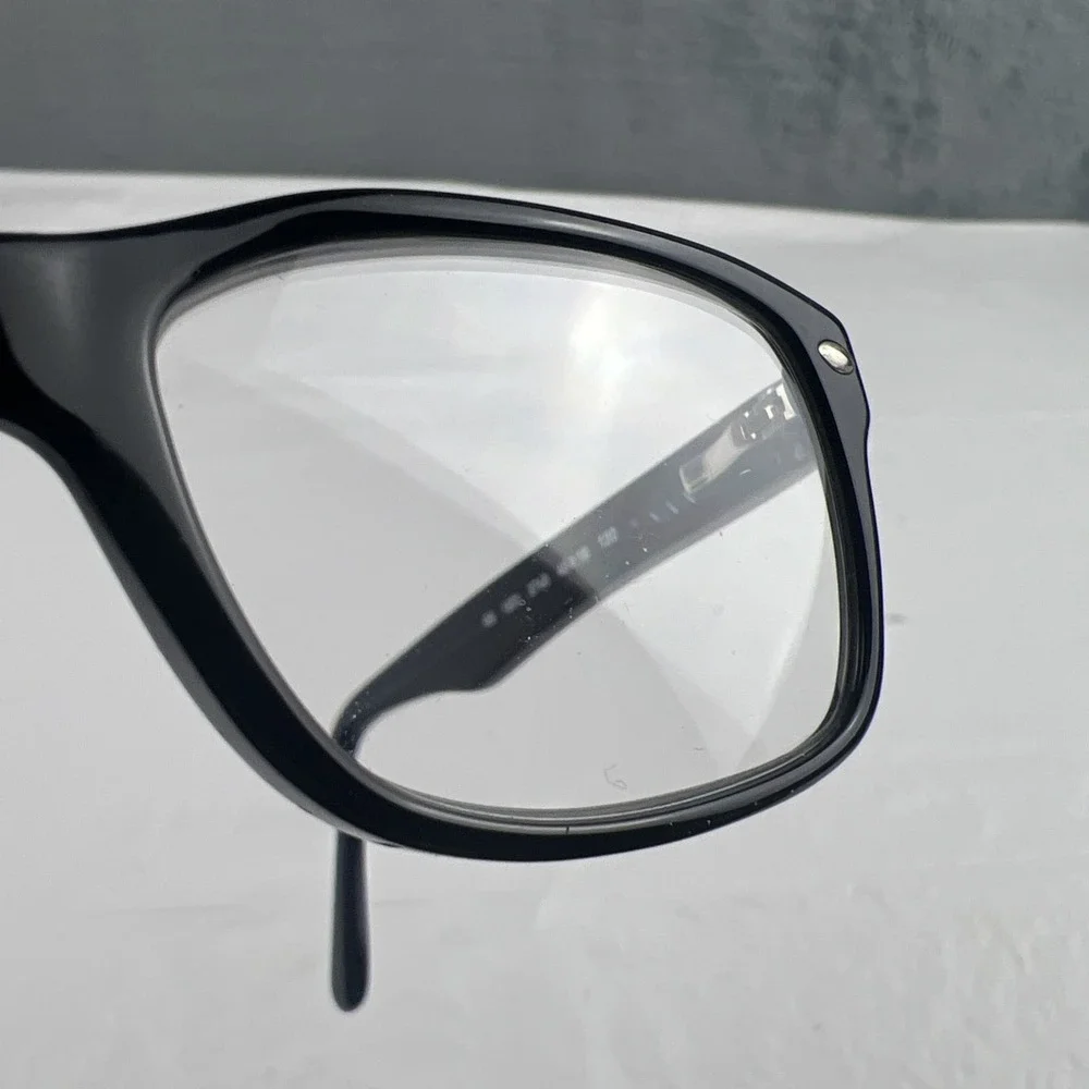 Ray Ban RB1531 3748 Black & Blue Youth Eyeglasses FRAMES ONLY 48-16-130 EUC